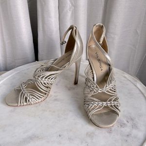 Via Spiga Champagne Gold Sandals